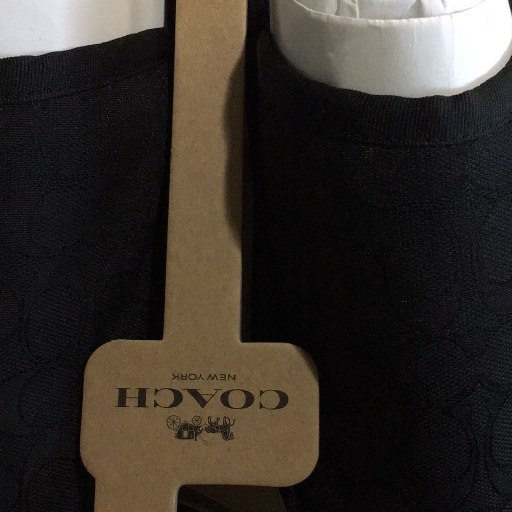 🏈🏈Coach Size 10 Black Men’s Slippers, New Never Worn Perfect for Any Occasion - Picture 2 of 8